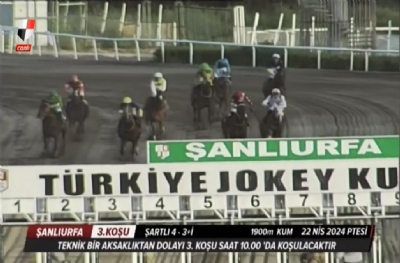Faciadan son anda kurtuldular! Şanlıurfa'da yarış iptal edildi
