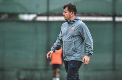Emre, Trabzonspor tesislerinde