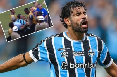 MHK başkanı VAR odasına girdi, Diego Costa'yı attırdı! Brezilya karıştı