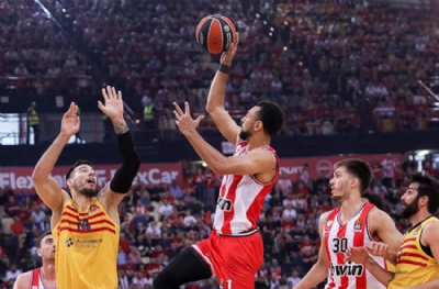 Olympiakos - Barcelona: 92-58 (MAÇ SONUCU)