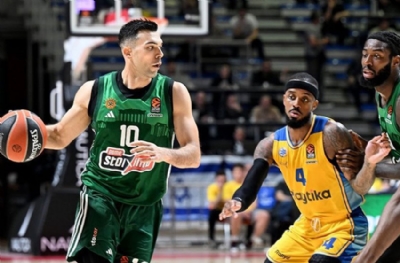 Maccabi Playtika Tel Aviv - Panathinaikos AKTOR: 88-95 (MAÇ SONUCU)