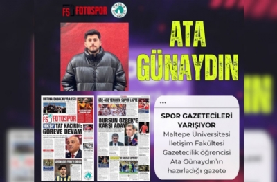 Genel Yayın Yönetmeni Ata Günaydın'ın gazetesi