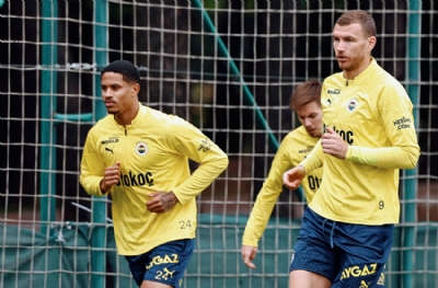 Dün idmana çıkmamıştı! Fenerbahçe'de Edin Dzeko geri döndü
