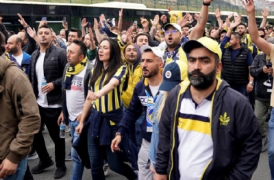 Fenerbahçe taraftarı, RAMS Park'a böyle geldi