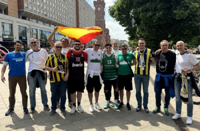 Final Four öncesi renkli görüntüler! Herkese örnek olsun