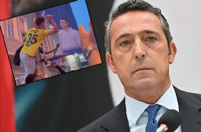 Ali Koç'un seçim kampanyasına bıçaklı saldırı! Yerlere atıldı, ateşe verildi