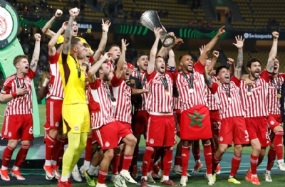 Fiorentina'yı deviren Olympiakos bir ilke imza attı