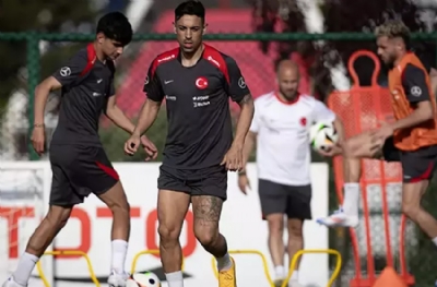 A Milli Futbol Takımı, İtalya maçı hazırlıklarını sürdürdü