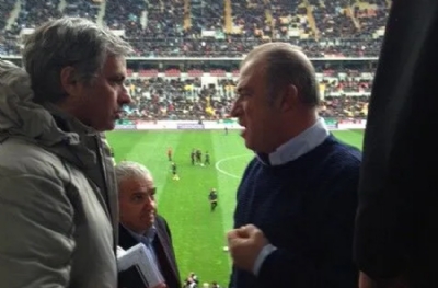 Terim ve Mourinho ne konuştu