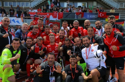 Ampute Milli Futbol Takımı, Avrupa Şampiyonası'nda finalde
