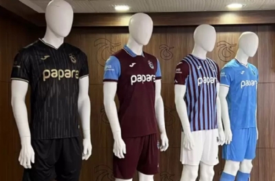 Trabzonspor'un yeni formalarına büyük ilgi