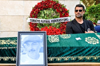 Volkan Demirel'in babası son yolculuğuna uğurlandı