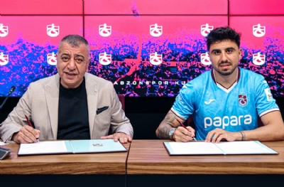 Ozan Tufan'dan 214 milyon TL'lik tarihi imza! Trabzonspor, KAP'a açıkladı