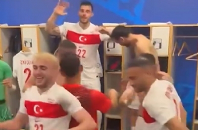 Milliler galibiyeti böyle kutladı
