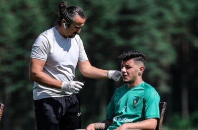 Kocaelispor'da futbolculara hız ve laktat testi