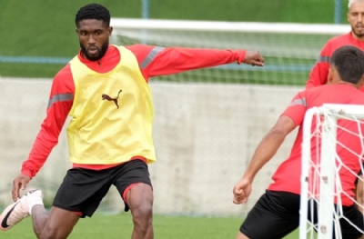 Hatayspor'dan çift idman