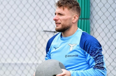 Lazio taraftarı bir çocuk Ciro Immobile'ye ağlayarak veda etti