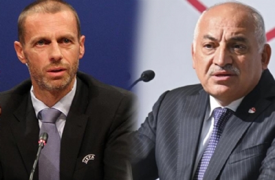 UEFA Başkanı Ceferin, Büyükekşi'ye, 'Euro 2032'yi tek başınıza düzenleyebilir misiniz?' diye soracak