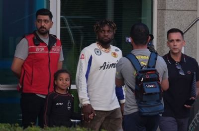 Yeni transfer Allan Saint Maximin Fenerbahçe için İstanbul'da