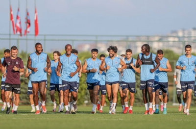 Trabzonspor'da Ruzomberok mesaisi başladı