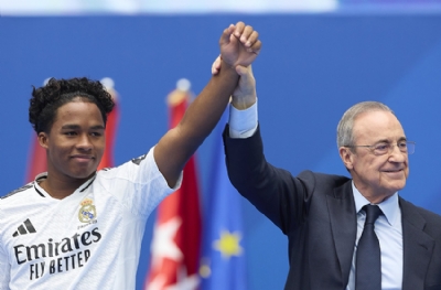 Real Madrid,  Endrick'i tanıttı