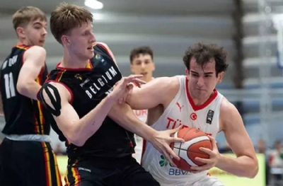 U18 Erkek Milli Basketbol Takımı, Belçika'ya yenildi