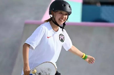 Kaykay branşında altın madalya Coco Yoshizawa'nın