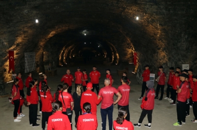  Millilerden yerin 150 metre altında antrenman