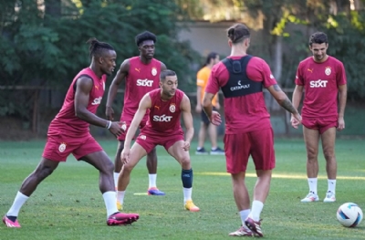 Galatasaray, Süper Kupa maç hazırlıklarını sürdürdü