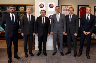 Fenerbahçe'nin ardından Galatasaray! Özbek'ten TFF'ye ziyaret