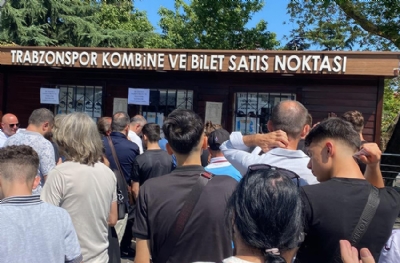 Trabzonspor maçına yoğun ilgi