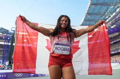 Camryn Rogers'tan Paris 2024'te altın madalya