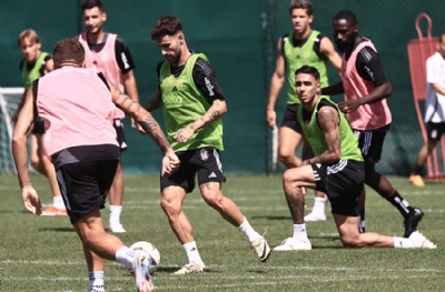 Beşiktaş'ta Samsunspor mesaisi sürdü