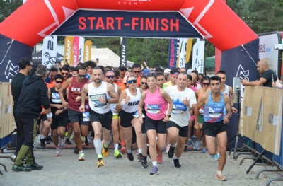2. Uluslararası Ultra Abant Patika Koşu Yarışması Bolu'da düzenlendi