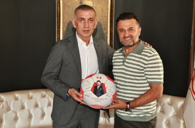 Hacıosmanoğlu'ndan Sivasspor'a ziyaret