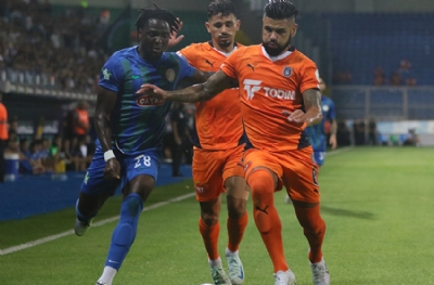 Çaykur Rizespor - İstanbul Başakşehir: 1-1 (MAÇ SONUCU)
