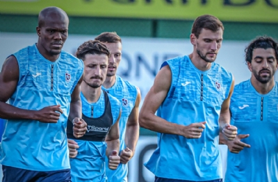 Trabzonspor'da St. Gallen hazırlıkları başladı