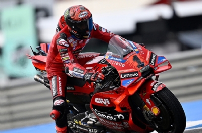 MotoGP'de sezonun 11. yarışının kazananı Francesco Bagnaia oldu