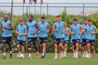 Trabzonspor, St. Gallen maçı hazırlıklarına devam etti
