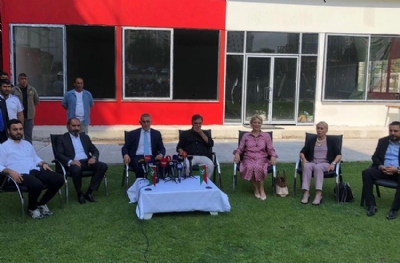 TFF Başkanı İbrahim Hacıosmanoğlu Amedspor'da