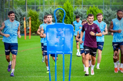Trabzonspor'da St. Gallen mesaisi sürdü