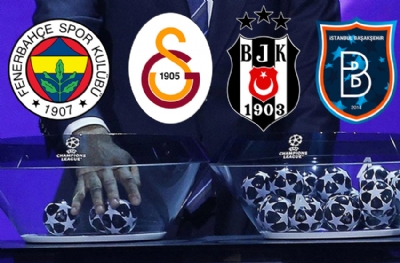 Galatasaray, Fenerbahçe ve Beşiktaş'ın muhtemel rakipleri
