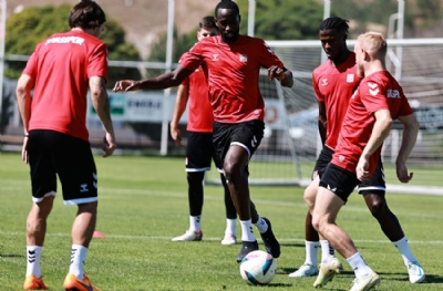 Sivasspor, Beşiktaş maçının hazırlıklarını tamamladı