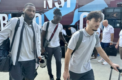 Trabzonspor İstanbul'a gitti 