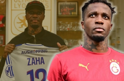 Galatasaray'dan giden Zaha yeni kulübünü karıştırdı