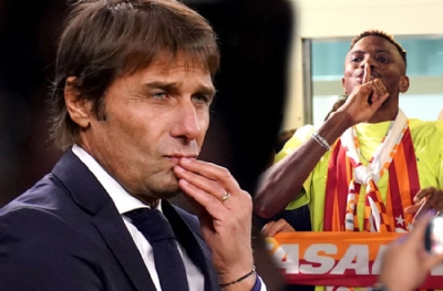 Galatasaraylı Osimhen için Antonio Conte özür dilemek zorunda kaldı