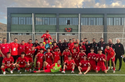  16 Yaş Altı Futbol Milli Takımı, ikinci maçında Danimarka'yı 4-2 yendi