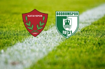 Hatayspor'un konuğu Bodrum FK