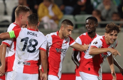 Fenerbahçe'nin rakibi Slavia Prag deplasmanda kazandı