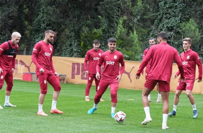 Galatasaray'da RFS maçı mesaisi sürdü